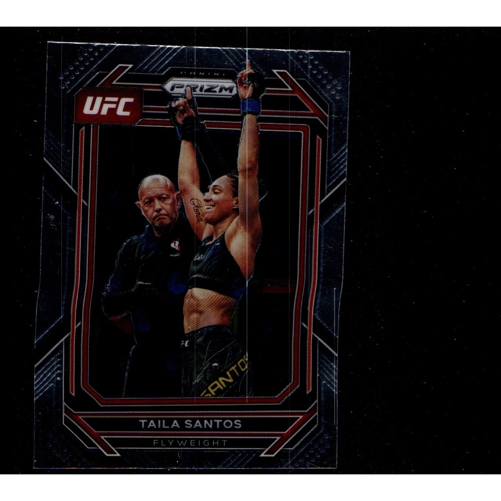 2023 Panini Prizm UFC MMA #118 Taila Santos - Flyweight Base